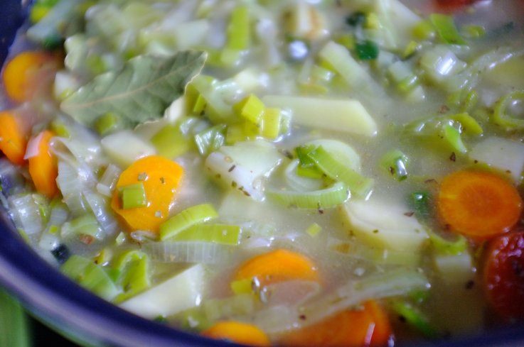 zupa-krem z porów