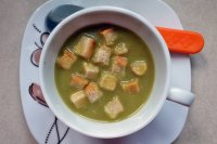 zupa-krem z zielonego groszku